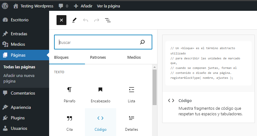 insertando el sistema de reservas en webnode